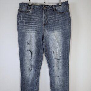 True Craft Mid Rise Skinny Jeans Women's Size 15